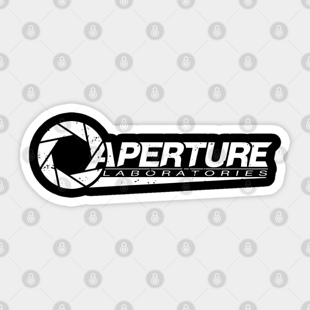 New Aperture Laboratories logo Sticker by R-evolution_GFX